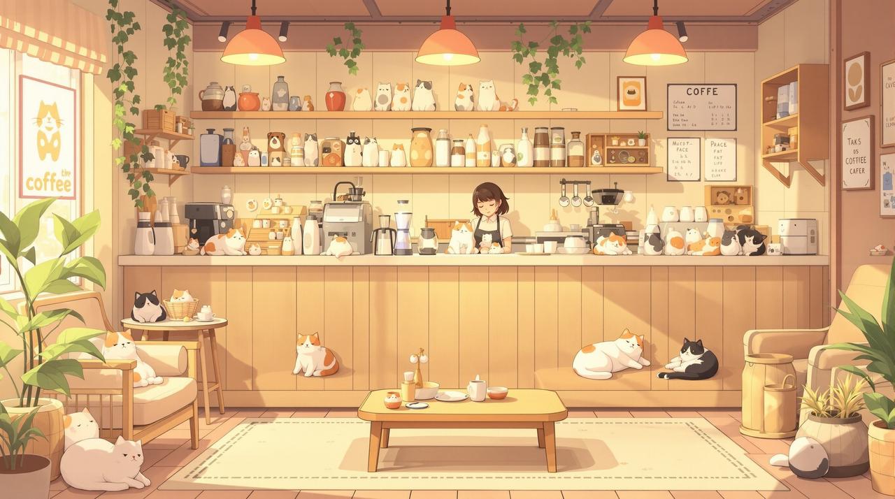苦瓜短剧作品 - 猫咖日常